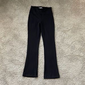 Reformation ribbed flare pants, small. NEVER WORN.